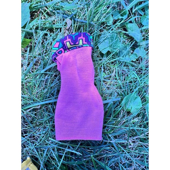 Barbie Other - Fashionistas Barbie Doll Clothes Retro Colorful Pink Dress 1980's 1990's